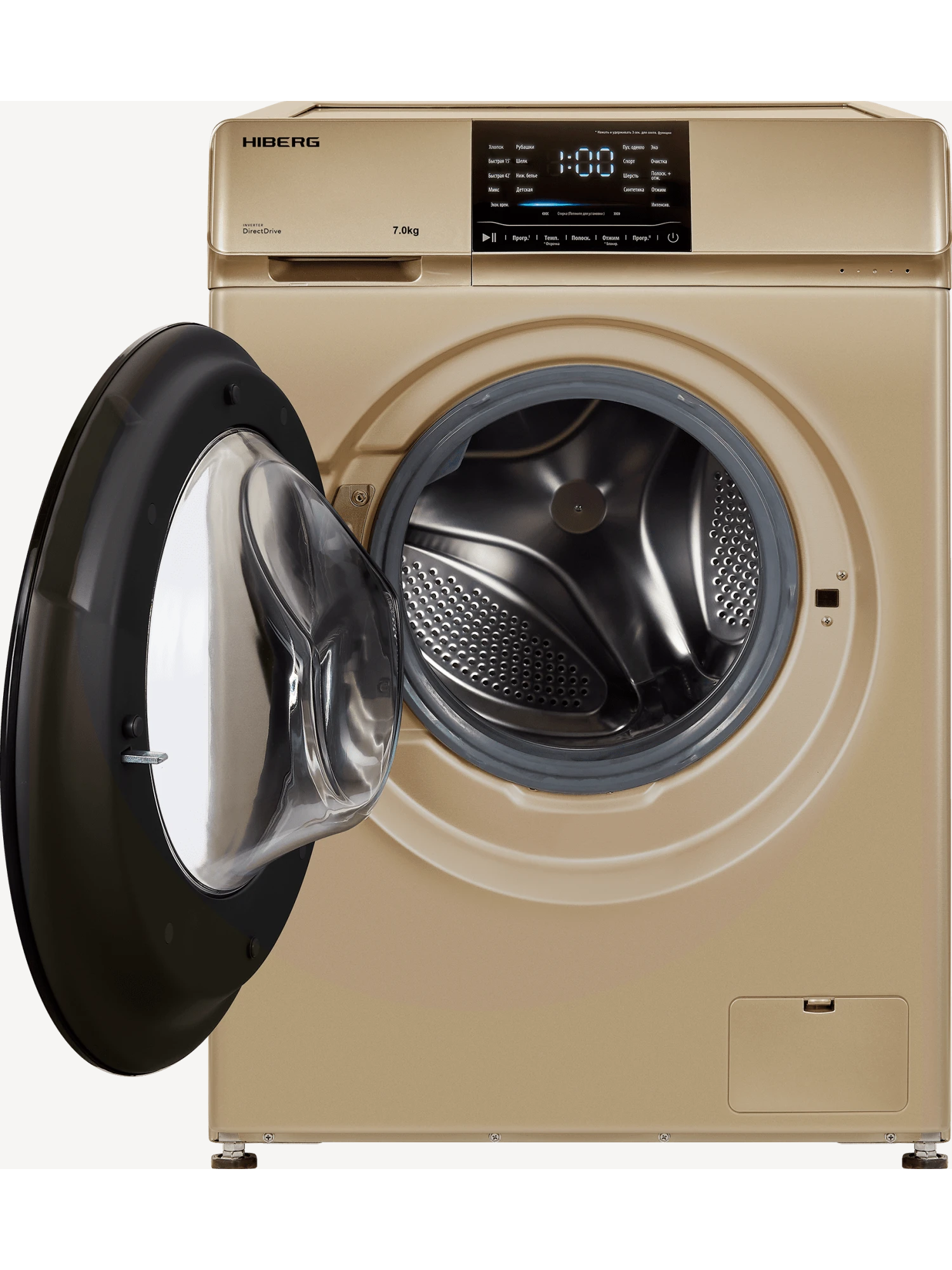 Стиральная машина HIBERG i-DDQ6-712 G — ракурс 5