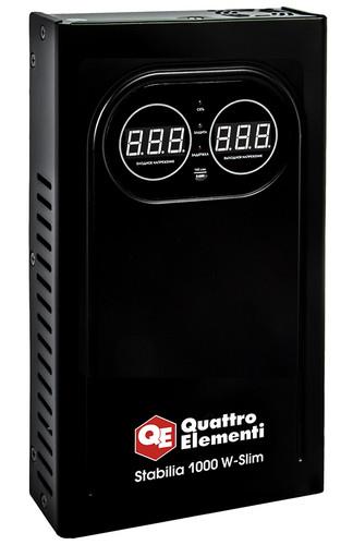 Стабилизатор напряжения Quattro Elementi Stabilia 1000 W-Slim — ракурс 6