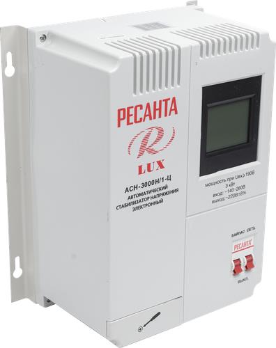 Стабилизатор напряжения Ресанта АСН-3000Н/1-Ц Lux — ракурс 9