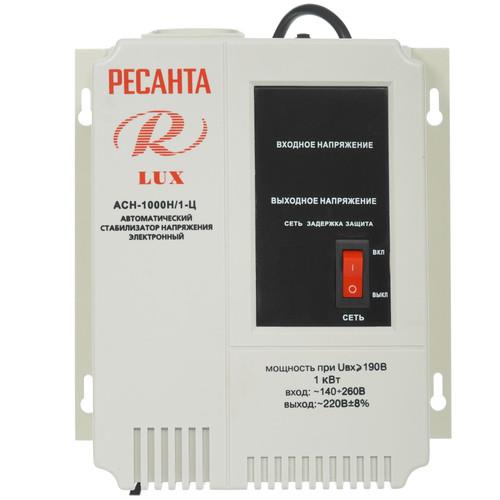 Стабилизатор напряжения Ресанта АСН-1000Н/1-Ц Lux — детали модели