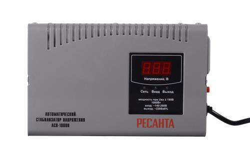 Стабилизатор напряжения Ресанта АСН-1000Н — ракурс 8