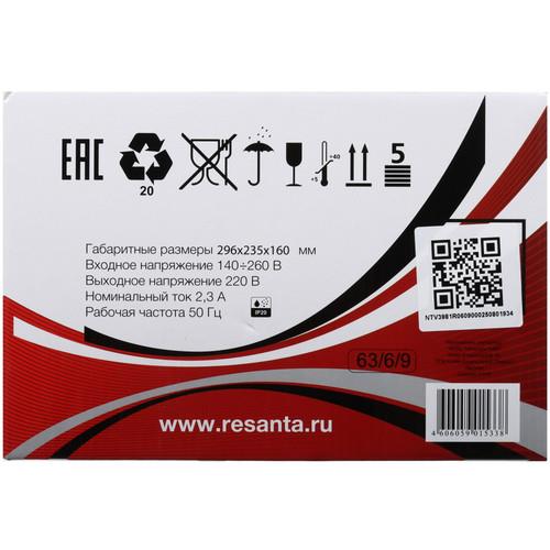 Стабилизатор напряжения Ресанта АСН-500Н1/1-Ц — ракурс 8