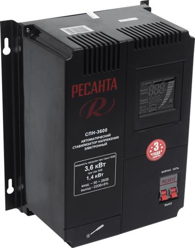 Стабилизатор напряжения Ресанта СПН-3600 — ракурс 10
