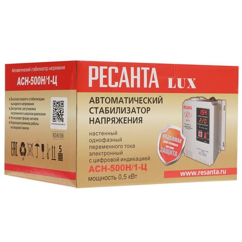 Стабилизатор напряжения Ресанта АСН-500Н/1-Ц Lux — ракурс 8