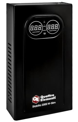 Стабилизатор напряжения Quattro Elementi Stabilia 2000 W-Slim — ракурс 8