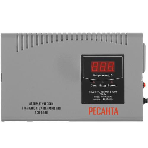 Стабилизатор напряжения Ресанта АСН-500Н — детали модели