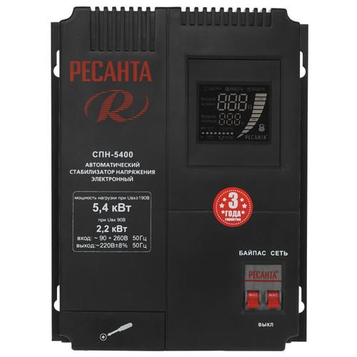 Стабилизатор напряжения Ресанта СПН-5400 — детали модели