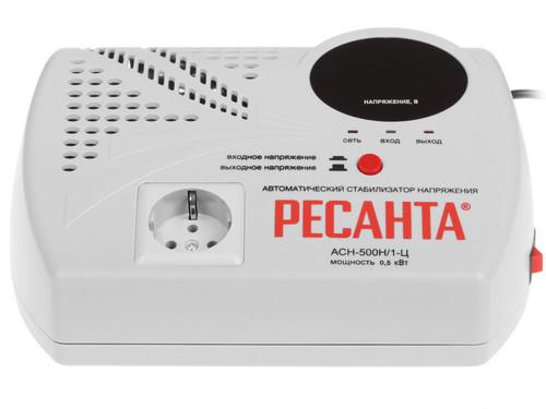 Стабилизатор напряжения Ресанта АСН-500Н/1-Ц — детали модели