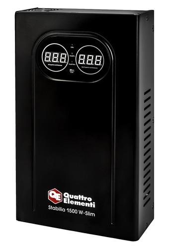Стабилизатор напряжения Quattro Elementi Stabilia 1500 W-Slim — ракурс 11