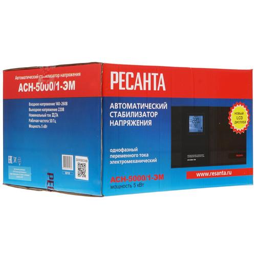 Стабилизатор напряжения Ресанта АСН-5000/1-ЭМ — ракурс 7