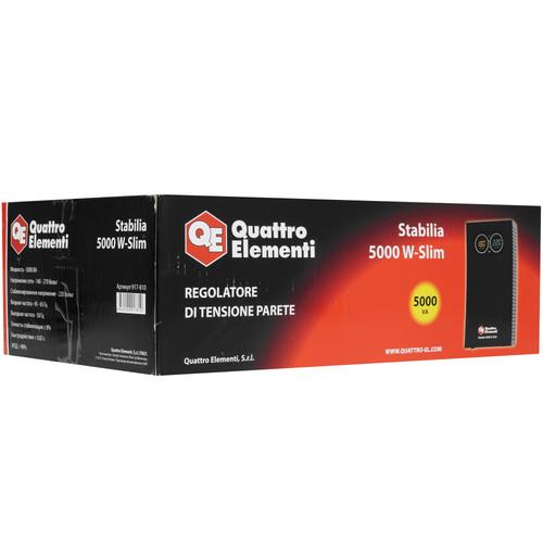 Стабилизатор напряжения Quattro Elementi Stabilia 5000 W-Slim — ракурс 6