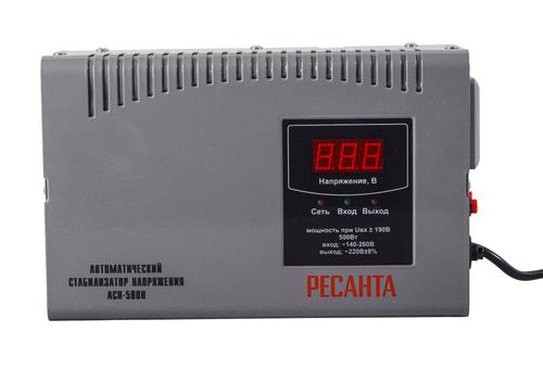 Стабилизатор напряжения Ресанта АСН-500Н — ракурс 8
