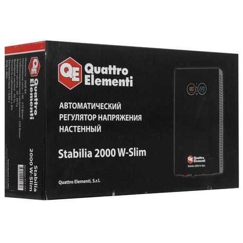 Стабилизатор напряжения Quattro Elementi Stabilia 2000 W-Slim — ракурс 7