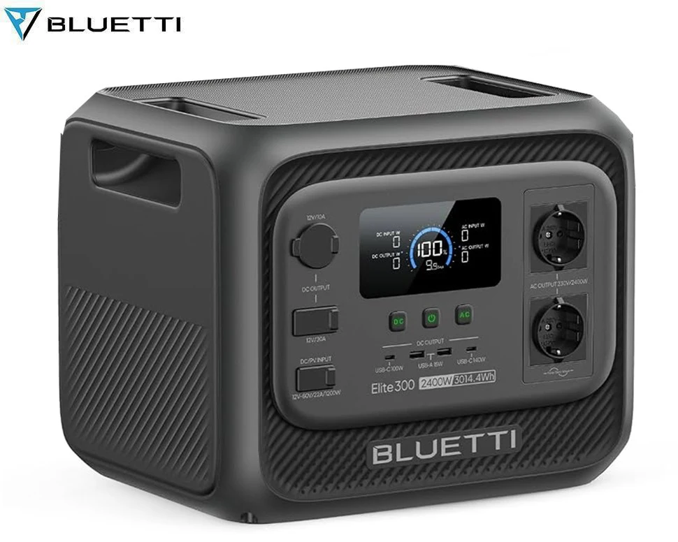 Портативная электростанция Bluetti Elite 300 2400Вт 3014Втч — ракурс 6