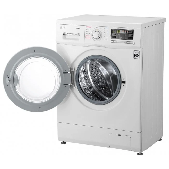Стиральная машина LG F1296CDS0X — ракурс 3