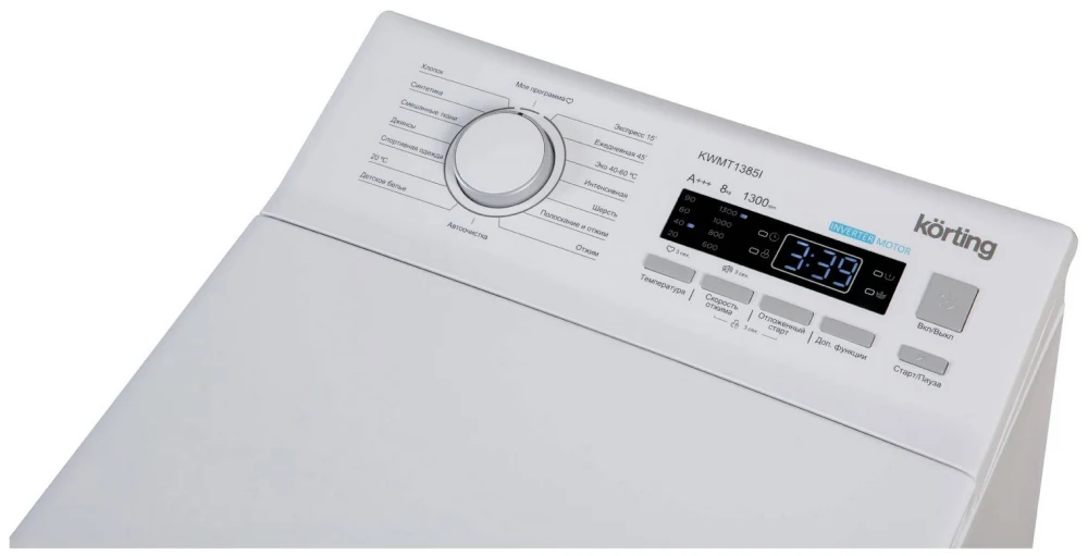Стиральная машина Korting KWMT 1385 I — ракурс 14