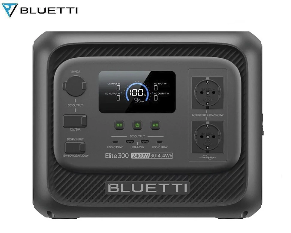 Портативная электростанция Bluetti Elite 300 2400Вт 3014Втч — ракурс 3