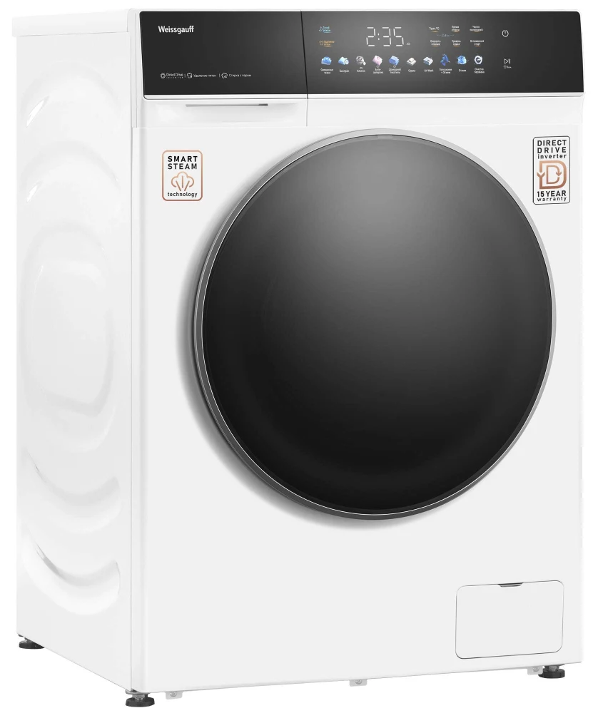 Стиральная машина Weissgauff WMD 62210 Direct Drive Touch Inverter Steam