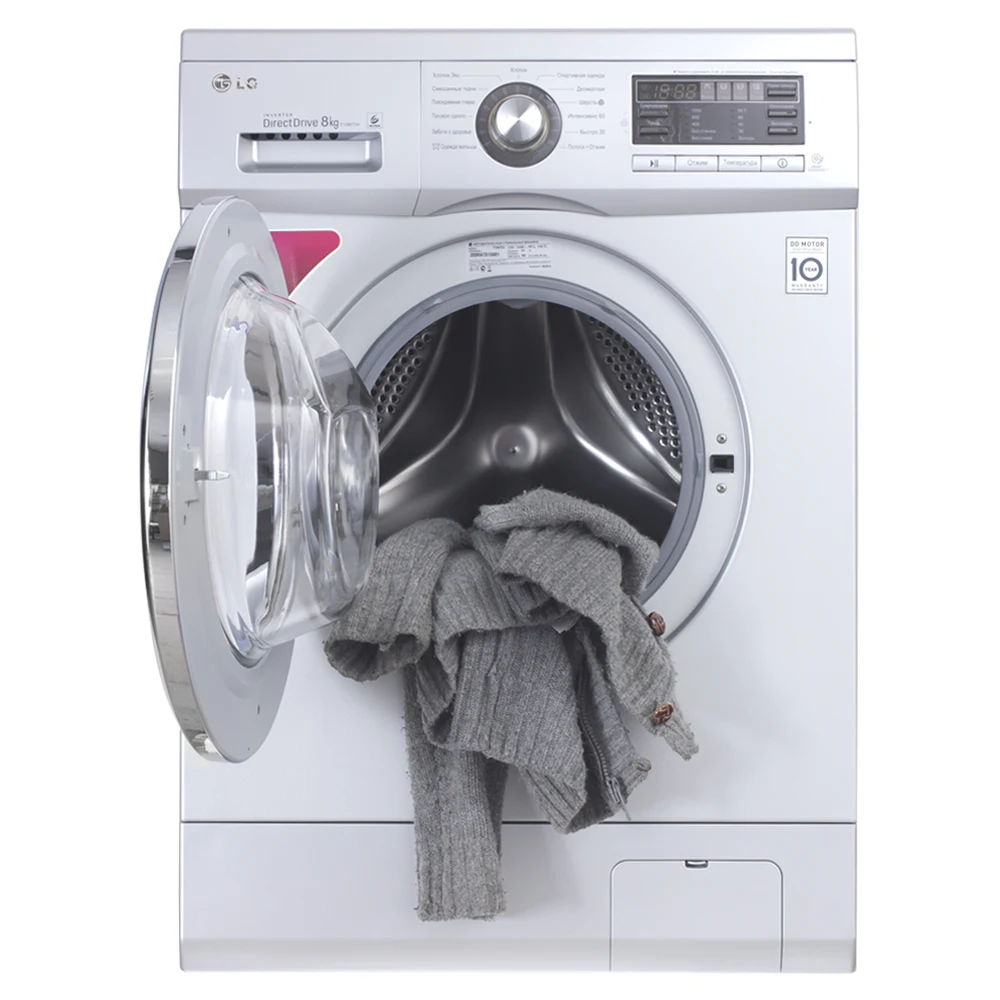 Стиральная машина LG F1296TD4 — ракурс 3