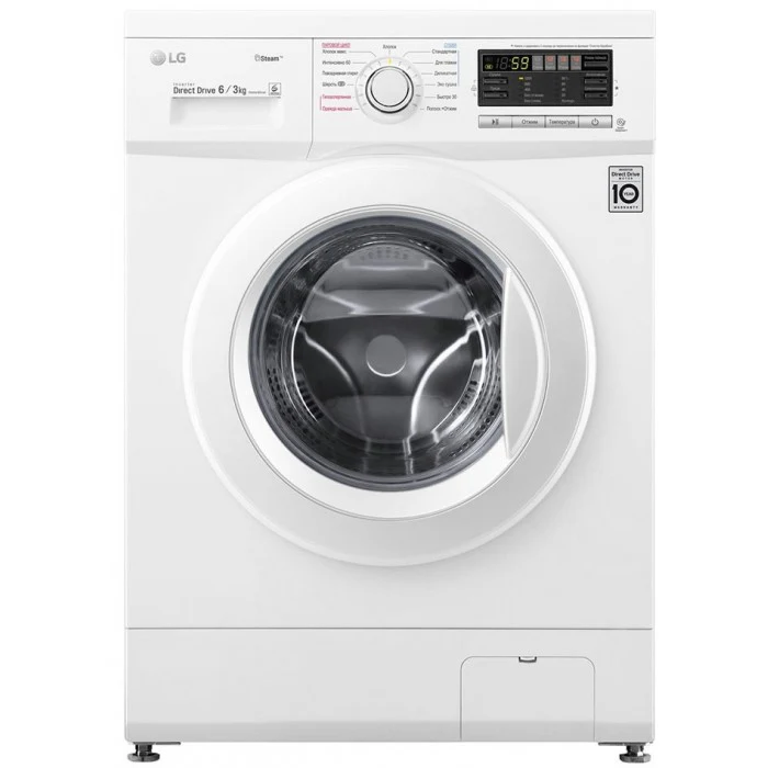 Стиральная машина LG F1296CDS0X — детали модели