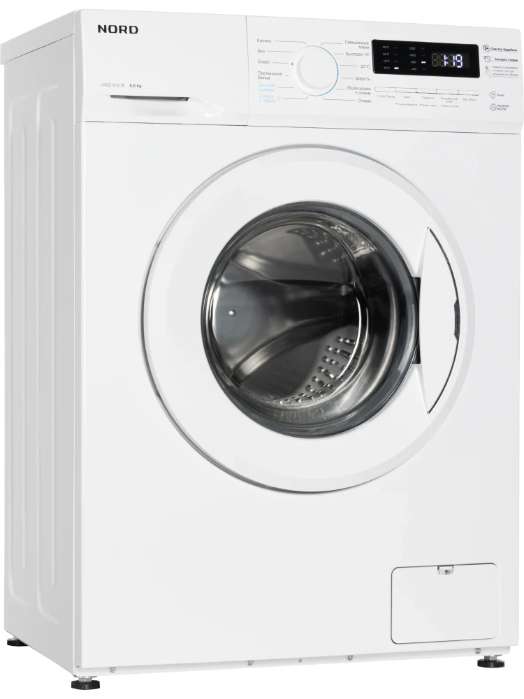 Стиральная машина NORD i-WS2 812 W — ракурс 3
