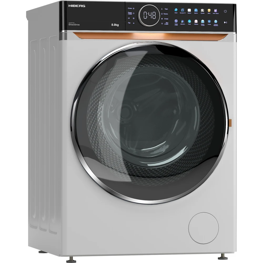 Стиральная машина HIBERG i-DDQ10-814 W — ракурс 5