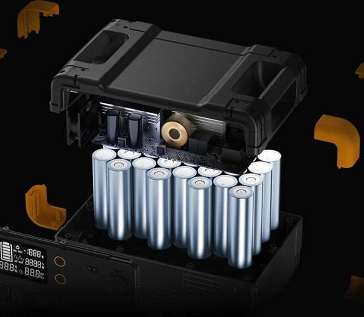 Портативная электростанция E2400LFP 2400W — ракурс 6