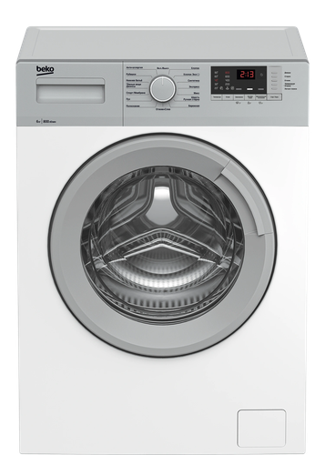 Стиральная машина BEKO WHE6412BSW — детали модели