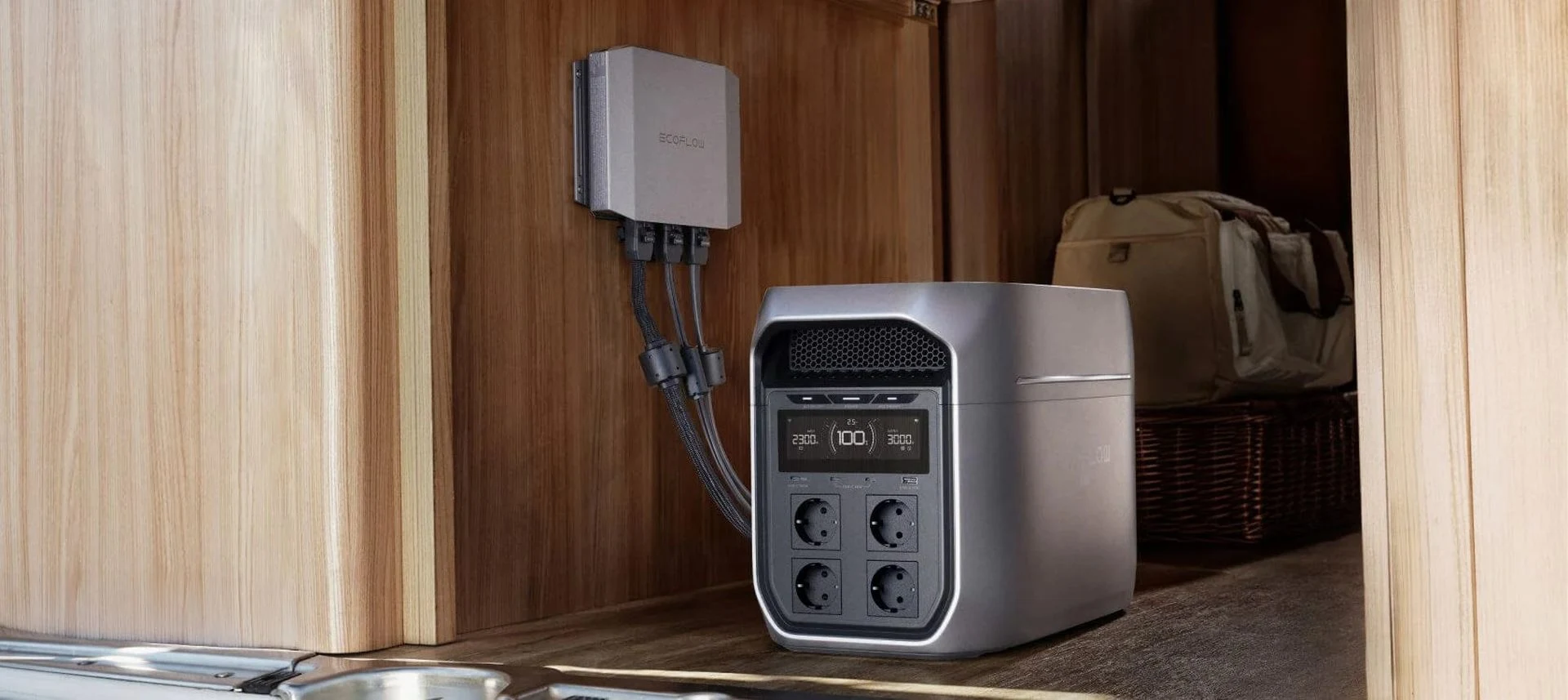 Портативная электростанция EcoFlow DELTA 3 Max Plus (2048 Втч) — ракурс 14