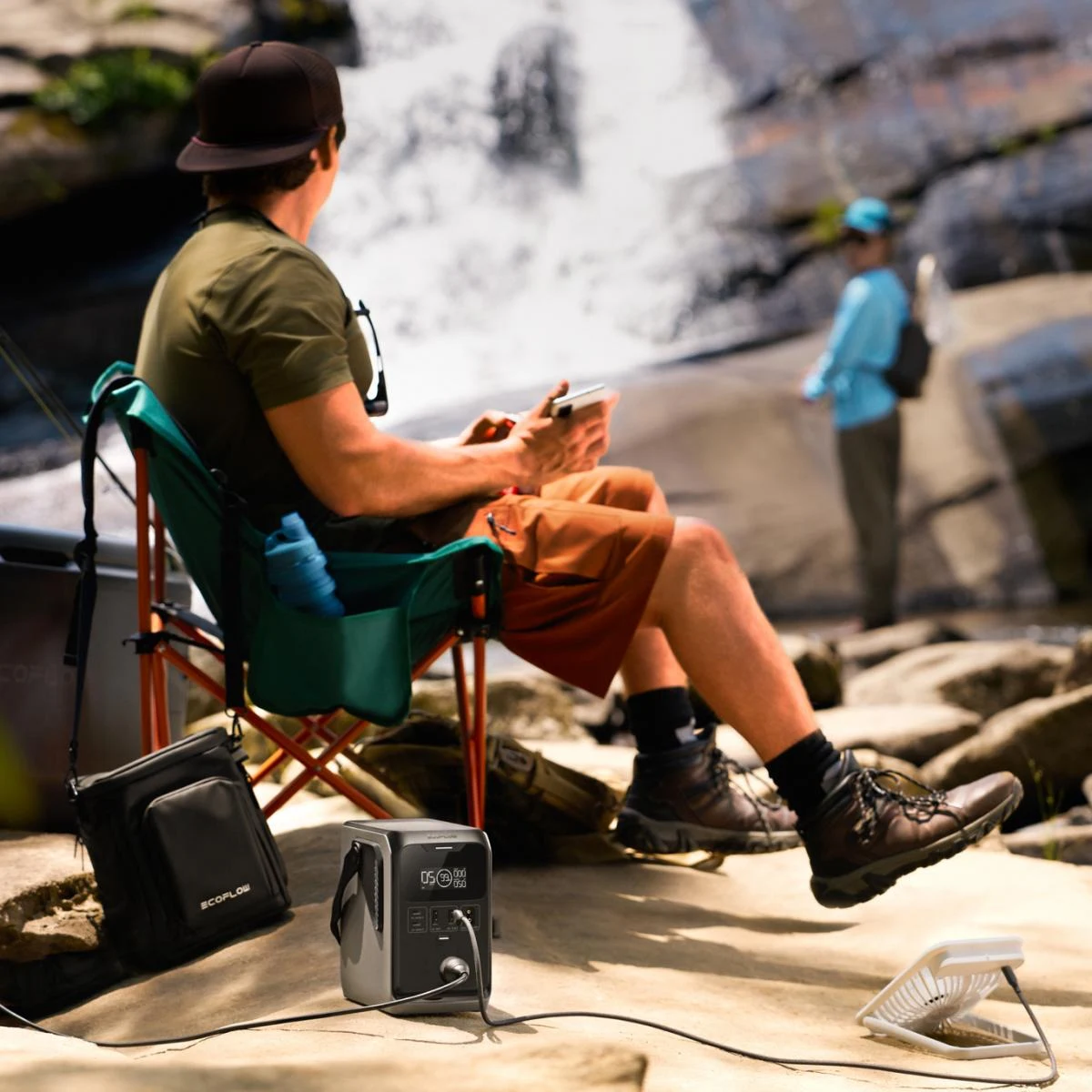 Портативная электростанция EcoFlow TRAIL 300 DC (288 Втч) — ракурс 16