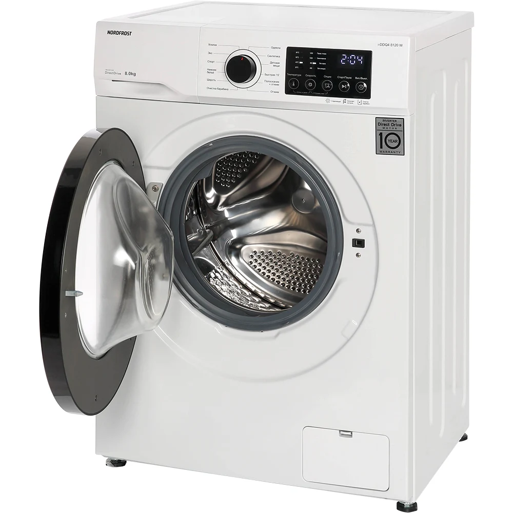 Стиральная машина NORDFROST i-DDQ4 8120 W — ракурс 13