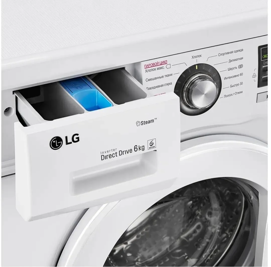 Стиральная машина LG F1296NDS0 — ракурс 5
