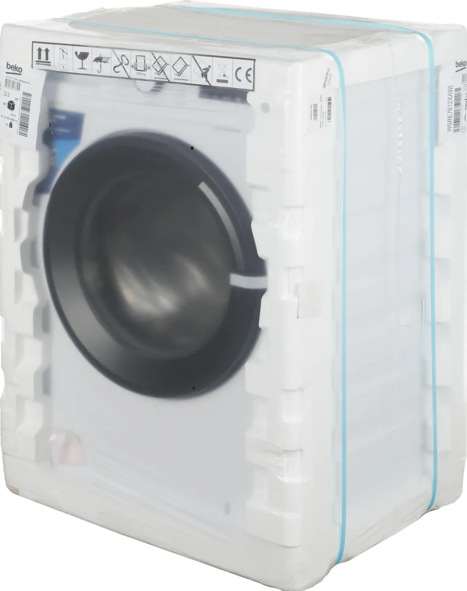 Стиральная машина BEKO WSRE 7612 XAWI — ракурс 12