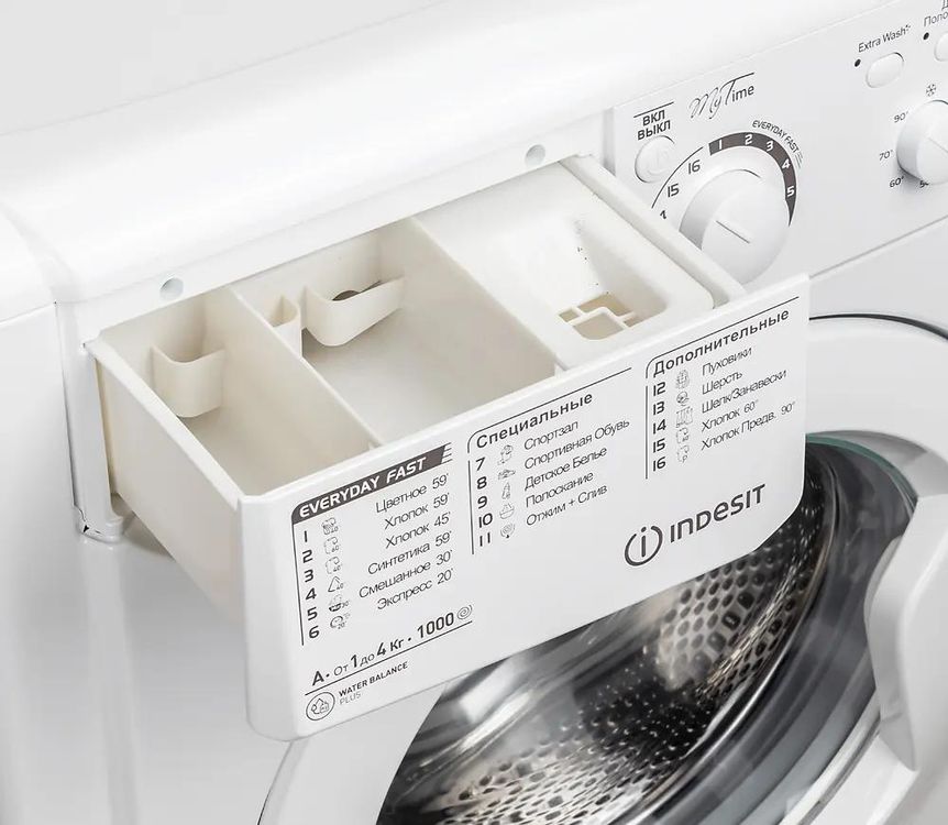 Стиральная машина INDESIT EWUC 4105 — ракурс 11