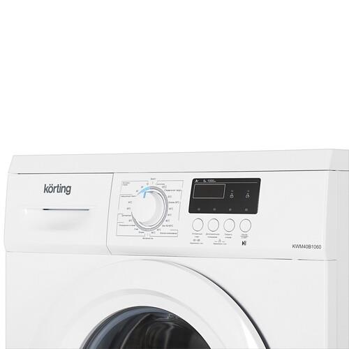 Стиральная машина Korting KWM40B1060 белый — дополнительный ракурс