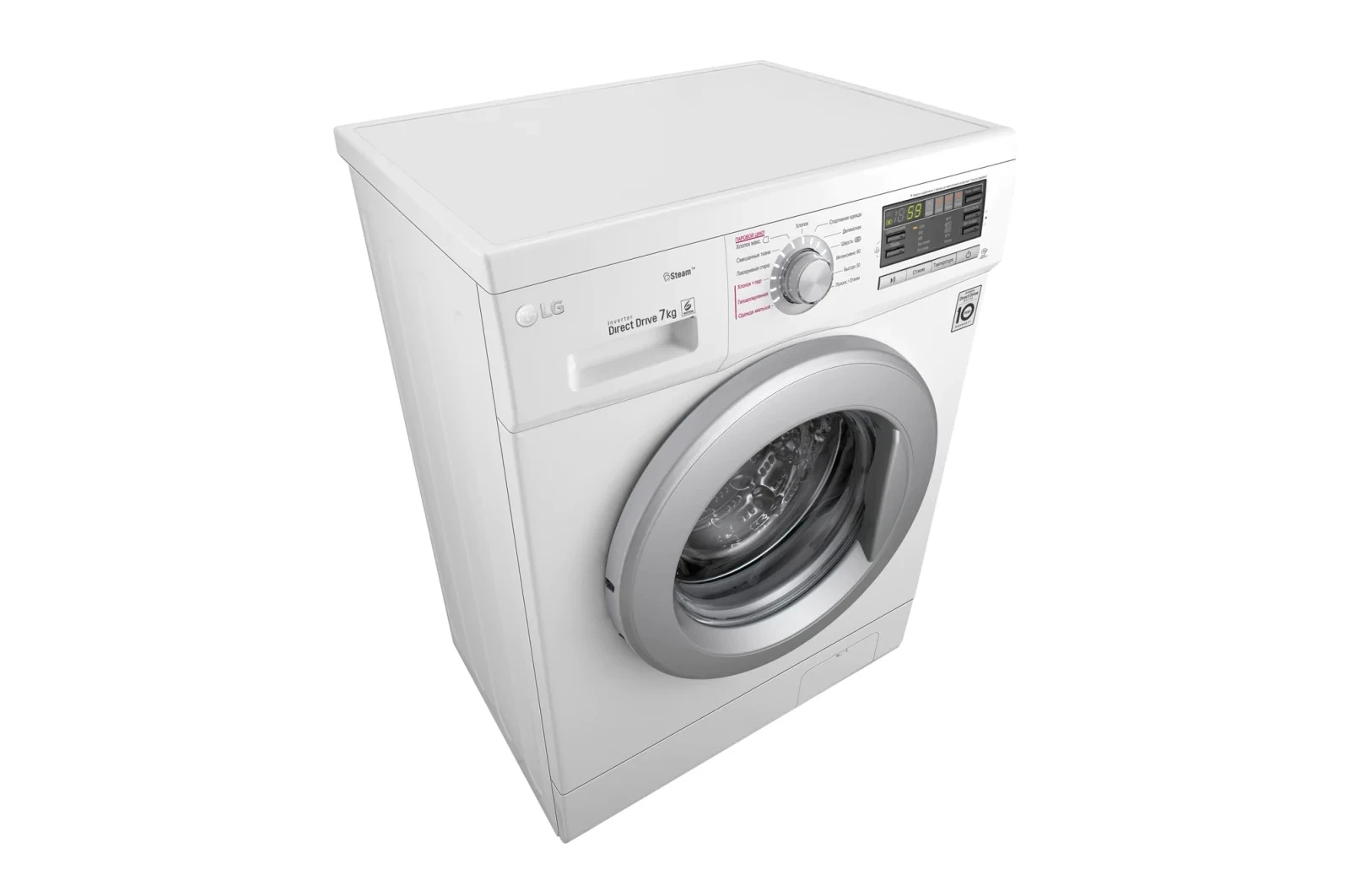 Стиральная машина LG F1296HDS1 — ракурс 3