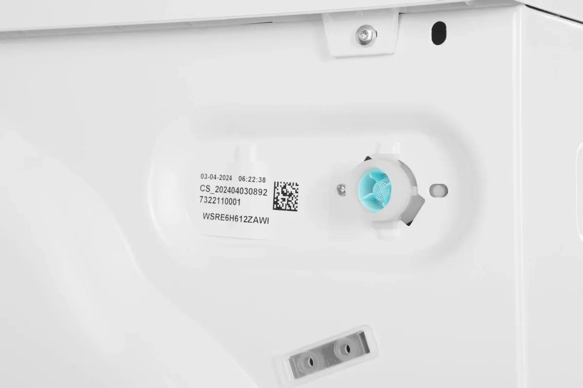 Стиральная машина BEKO WSRE 6H612 ZAWI — ракурс 6
