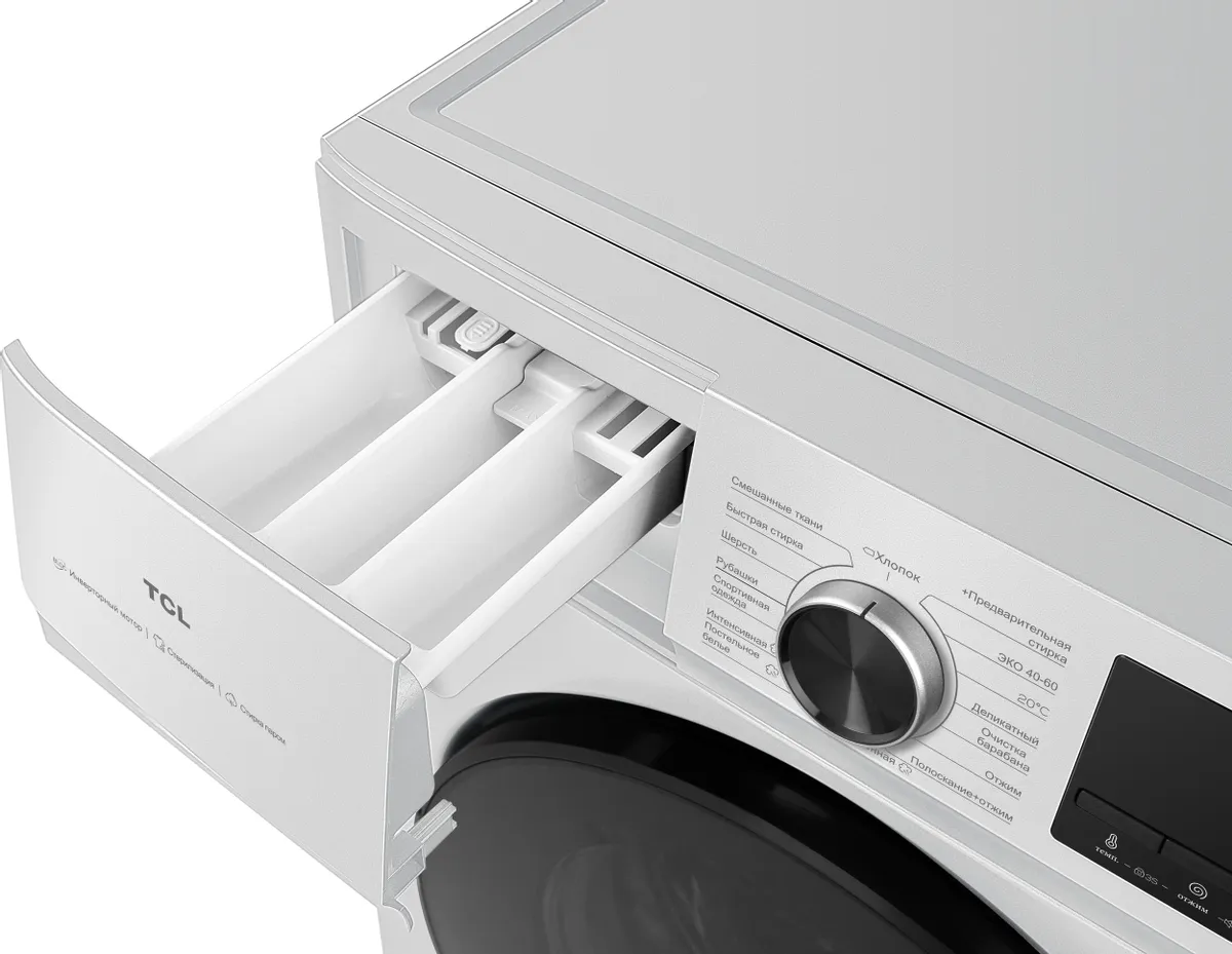 Стиральная машина TCL TWOF-106W12W1 белый — детали