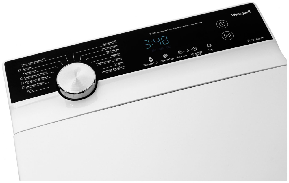 Weissgauff WM 40970 TD Inverter Steam — детали модели