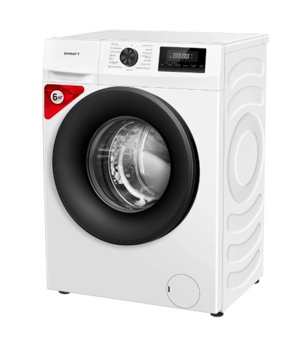 Стиральная машина KRAFT KF-MDH6306W — ракурс 3