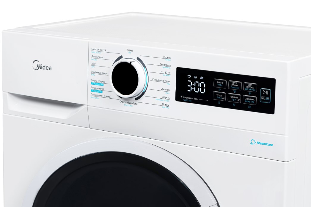 Стиральная машина MIDEA MF01610US40/W — ракурс 3