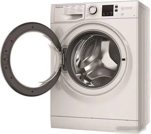 Стиральная машина Hotpoint-Ariston NSS 6015 W RU — ракурс 4