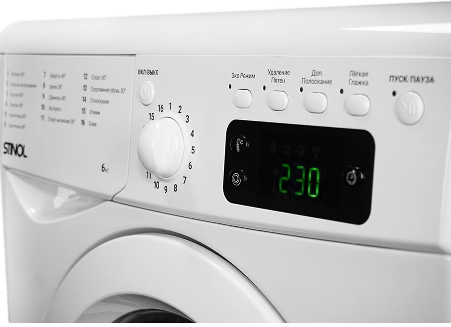 Стиральная машина STINOL WSTS 610 E — ракурс 4