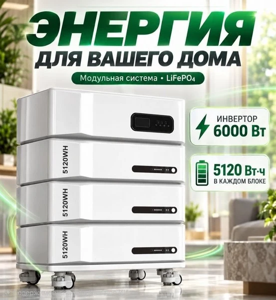 YONGMIN 6000W / 5120Wh — ракурс 2
