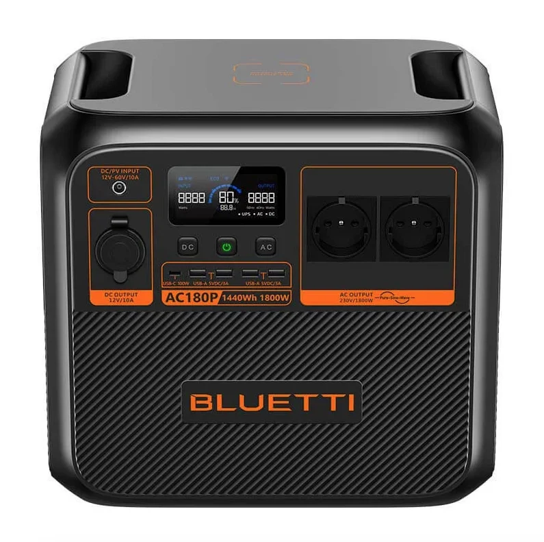Bluetti AC180P 1800Вт 1440 Вт/ч — ракурс 3