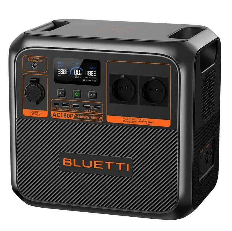 Bluetti AC180P 1800Вт 1440 Вт/ч — ракурс 4