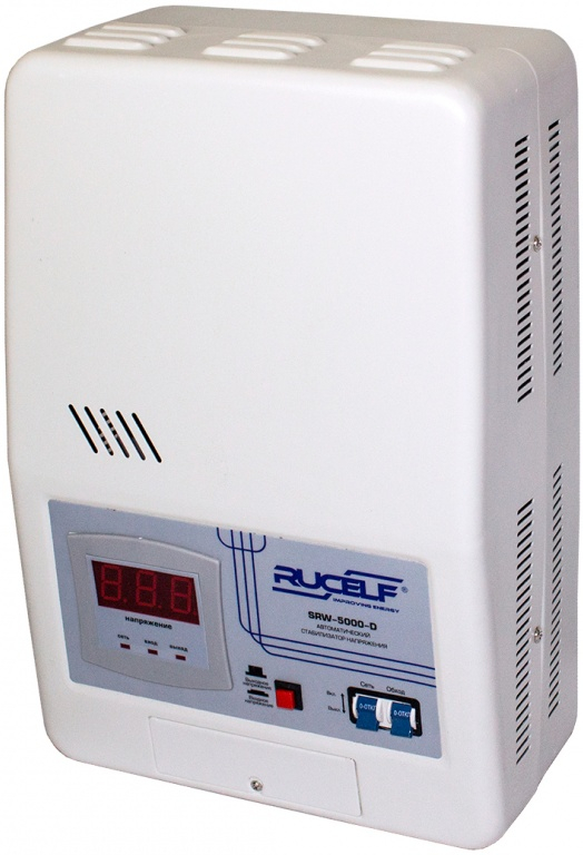 Стабилизатор напряжения Rucelf SRW-5000-D