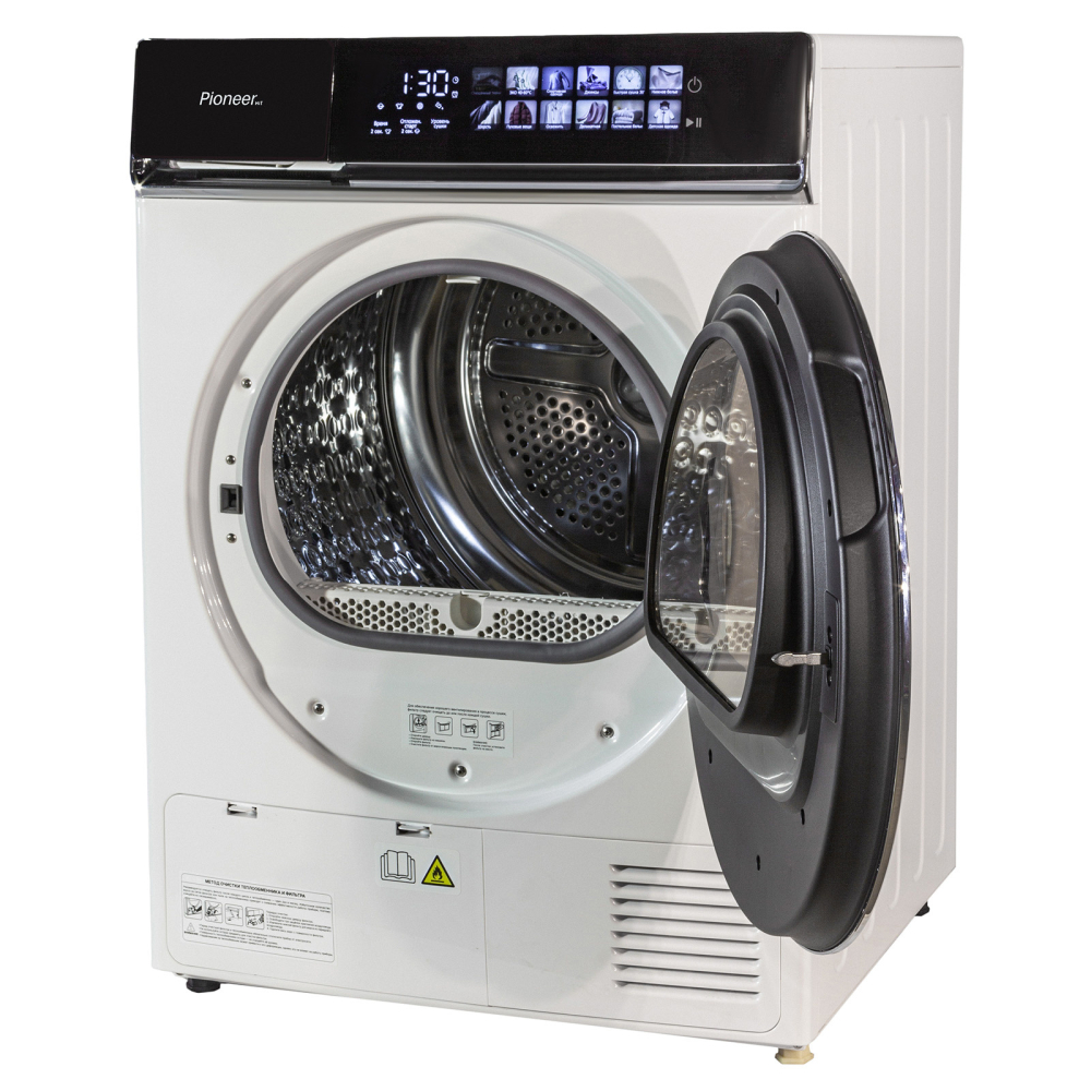 Сушильная машина Pioneer DM-120800W_WH — ракурс 3