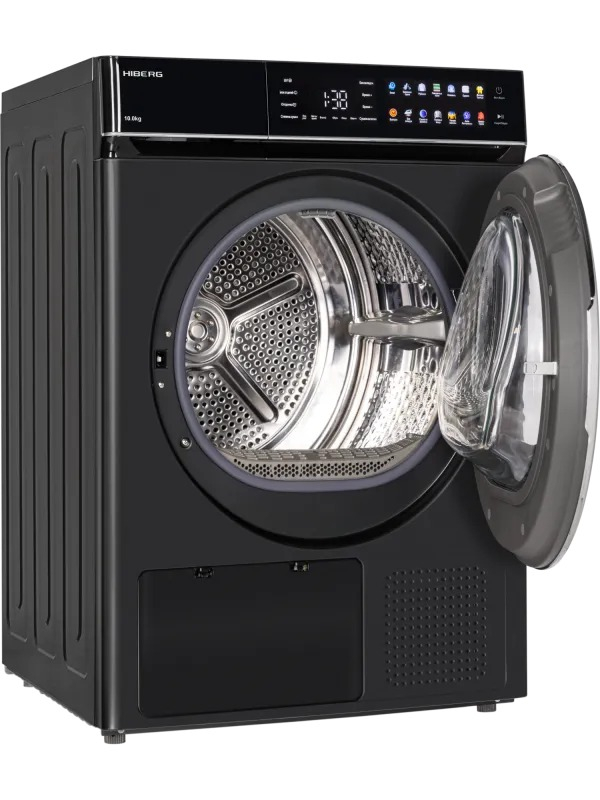 Сушильная машина Hiberg HDQ11-10 B — ракурс 2
