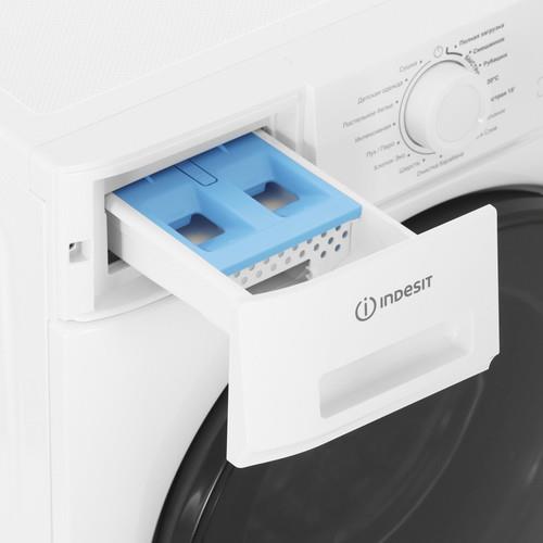 Стирально-сушильная машина Indesit IWD 754 PG белый